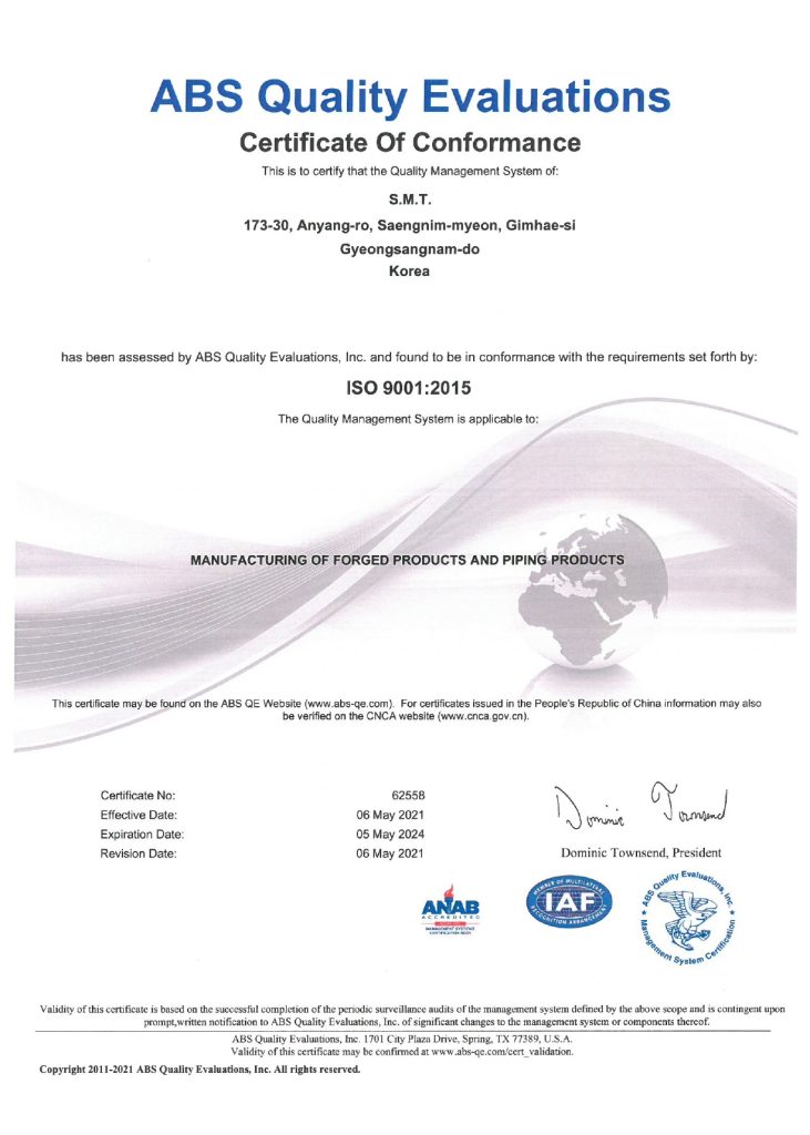 SMT-ISO_page Certificate SMT Engineering
